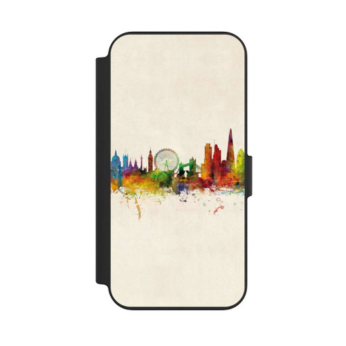 Apple iPhone 13 NIVOflip London Skyline Vintage Background