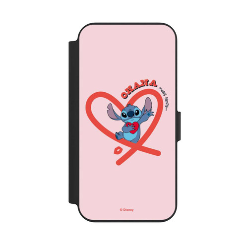 Apple iPhone 13 NIVOflip Stitch Ohana Pink Heart