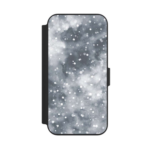 Apple iPhone 13 NIVOflip Abstrakter Winterschneehimmel