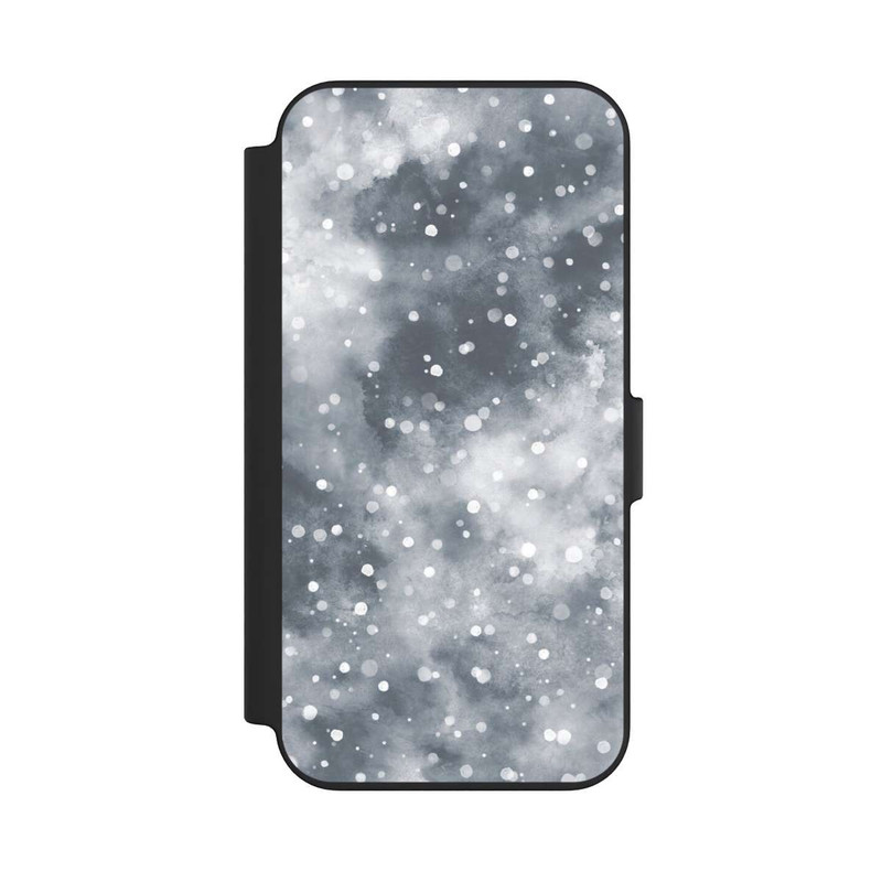 iPhone 13 NIVOflip Abstrakter Winterschneehimmel