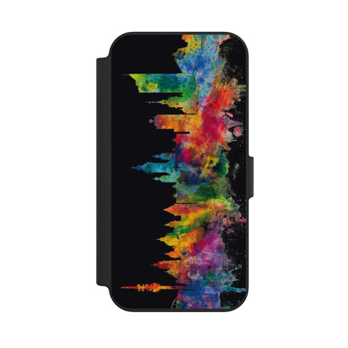 Apple iPhone 13 NIVOflip Leipzig Germany Skyline Black