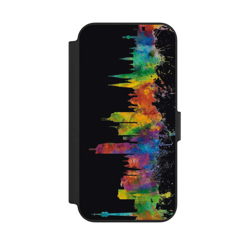 Apple iPhone 13 NIVOflip Vienna Austria Skyline Black