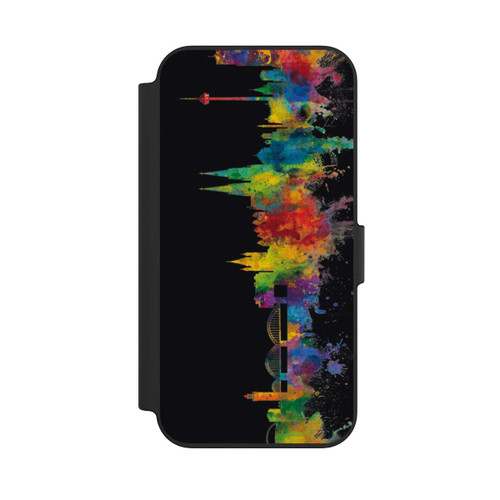 Apple iPhone 13 NIVOflip Cologne Germany Skyline Black