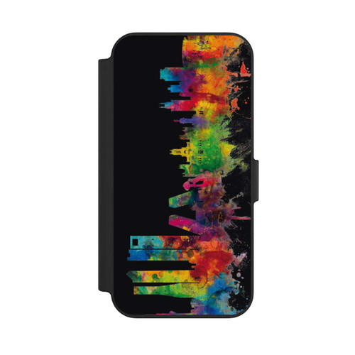 Apple iPhone 13 NIVOflip Madrid Spain Skyline Black