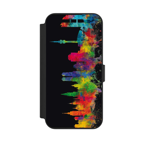 Apple iPhone 13 NIVOflip Munich Germany Skyline Black