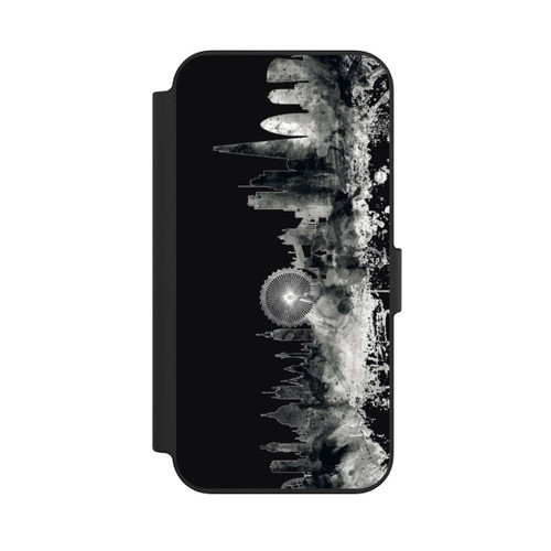 Apple iPhone 13 NIVOflip London Skyline BW Black