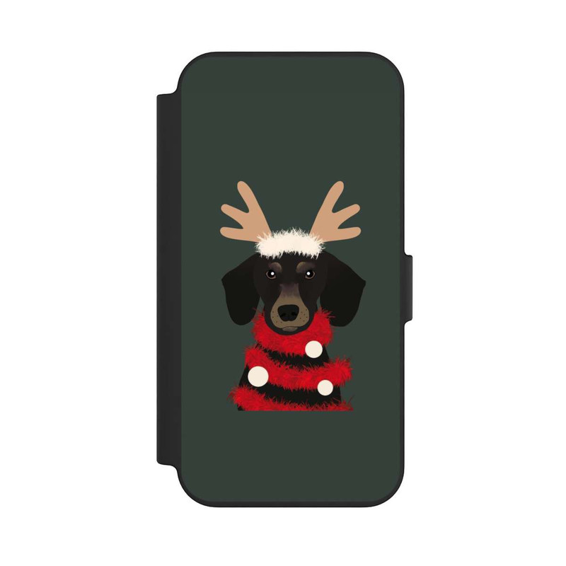 iPhone 13 NIVOflip weihnachtlicher Dackel