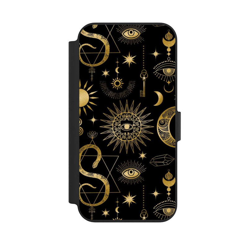 iPhone 13 NIVOflip Soleil et Lune Célestes Steampunk