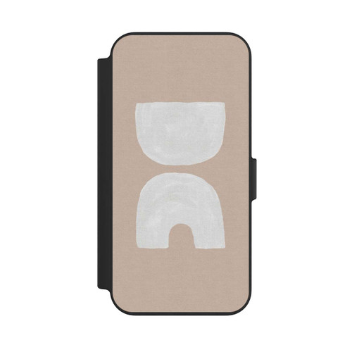 Apple iPhone 13 NIVOflip Mid Century Brown Modern Art