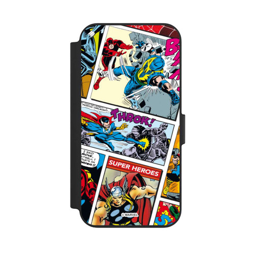 Apple iPhone 13 NIVOflip Marvel Retro Comic Blue