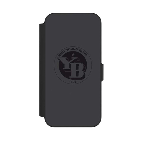 Apple iPhone 13 NIVOflip BSC YB Logo Grau