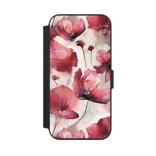 Apple iPhone 13 NIVOflip Wilde Mohnblumen