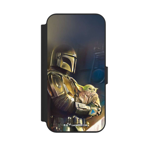 Apple iPhone 13 NIVOflip Mandalorian and Grogu inside Ship
