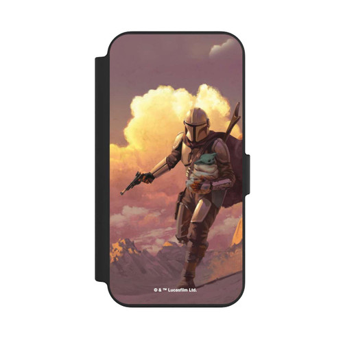 Apple iPhone 13 NIVOflip The Mandalorian And Grogu Sunset Clouds