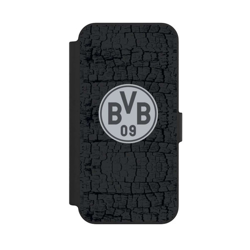 Apple iPhone 13 NIVOflip BVB Maillot charbon et acier