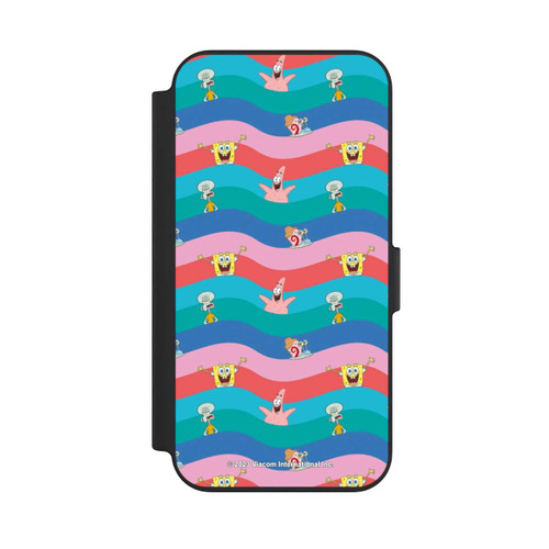 Apple iPhone 13 NIVOflip Spongebob Friends Colorful Waves