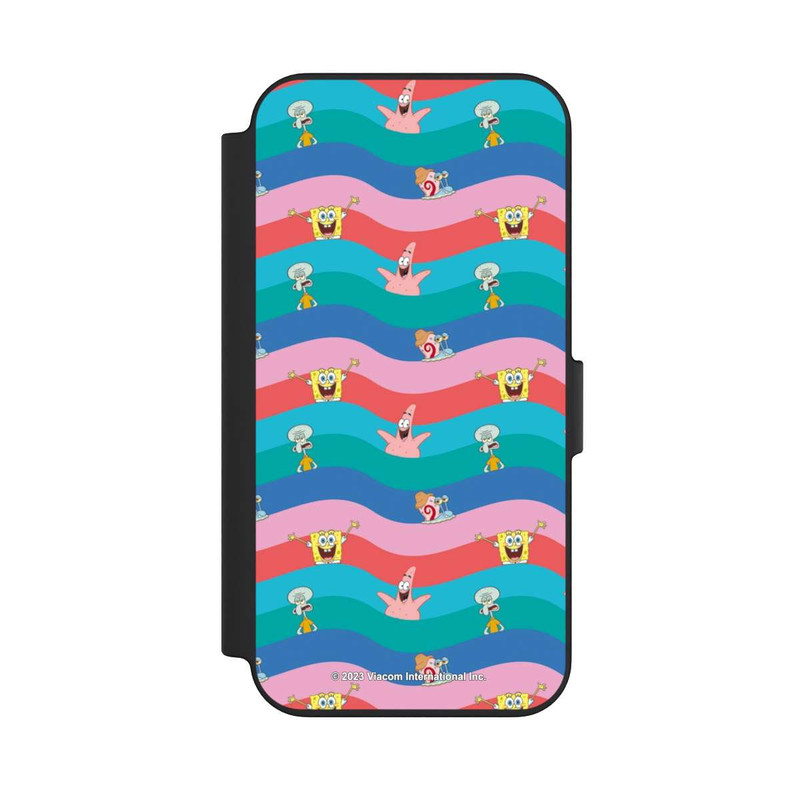iPhone 13 NIVOflip Spongebob Friends Colorful Waves