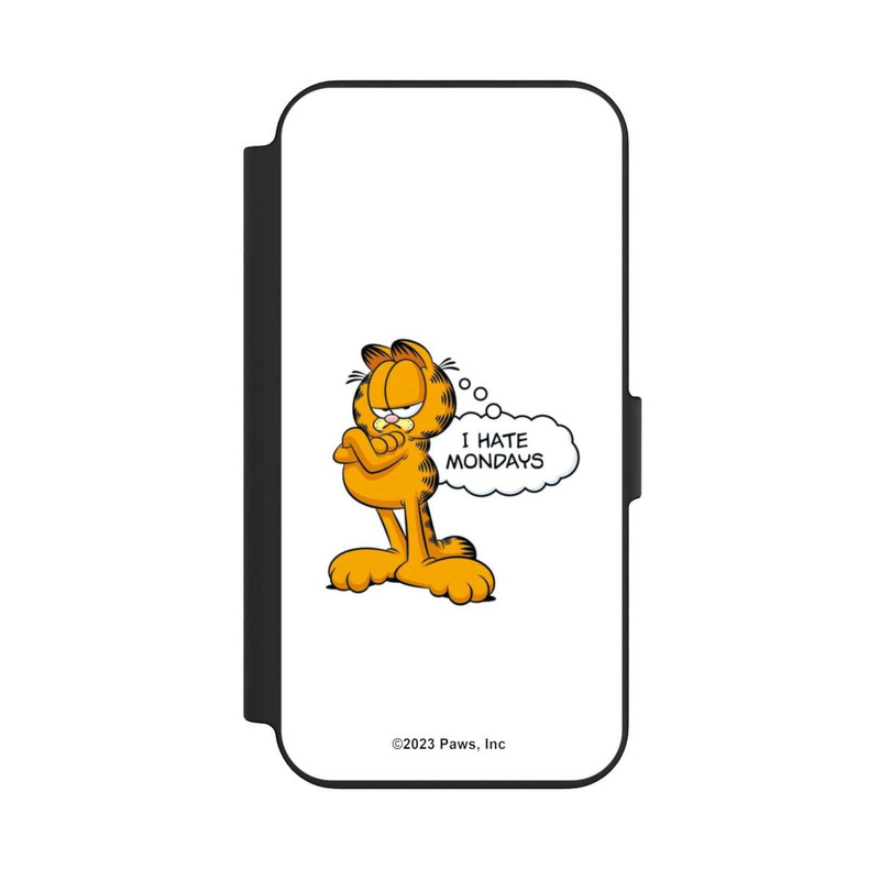 iPhone 13 NIVOflip Garfield I Hate Mondays Weiß