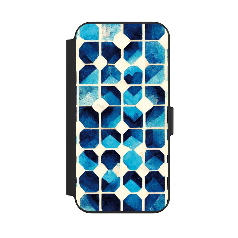 iPhone 13 NIVOflip Motif bleu