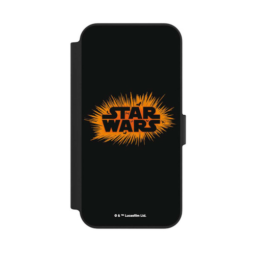 Apple iPhone 13 NIVOflip Star Wars Logo Orange Halloween Explosion