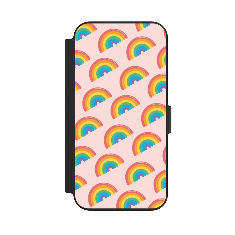 iPhone 13 NIVOflip Arcs-en-ciel kawaii