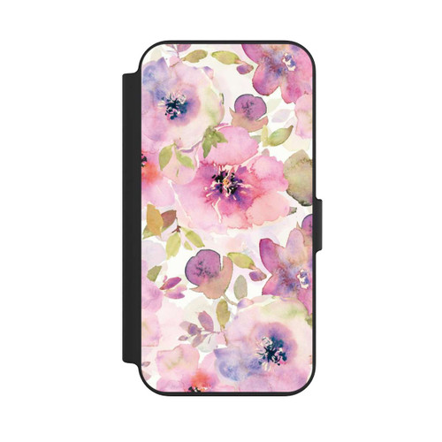 Apple iPhone 13 NIVOflip Pink Flowers Wallpaper