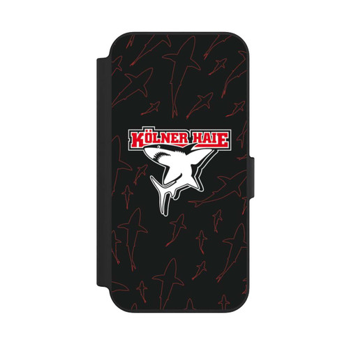 Apple iPhone 13 NIVOflip Haie Muster Rot