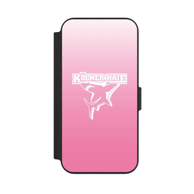 iPhone 13 NIVOflip Kölner Haie Weiß Rosa