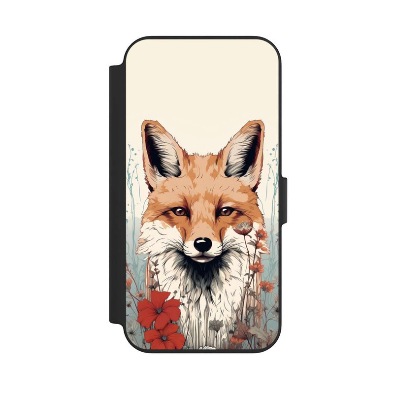 iPhone 13 NIVOflip  Fox with Flowers