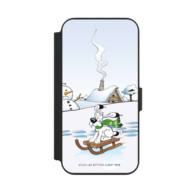 iPhone 13 NIVOflip Idefix rides a sleigh