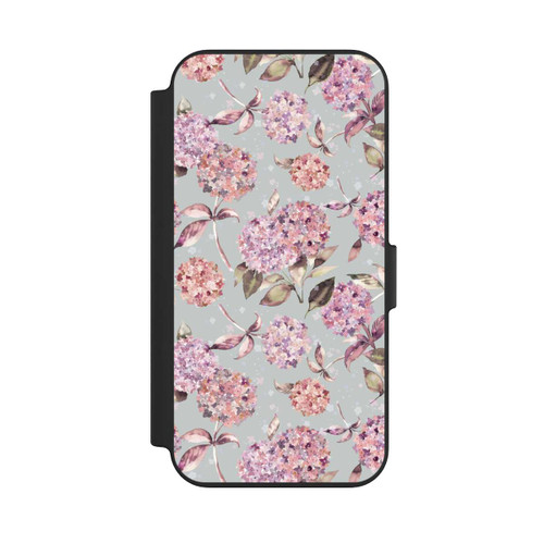 Apple iPhone 13 NIVOflip Pastel Magic Hydrangea Floral Watercolor Pink