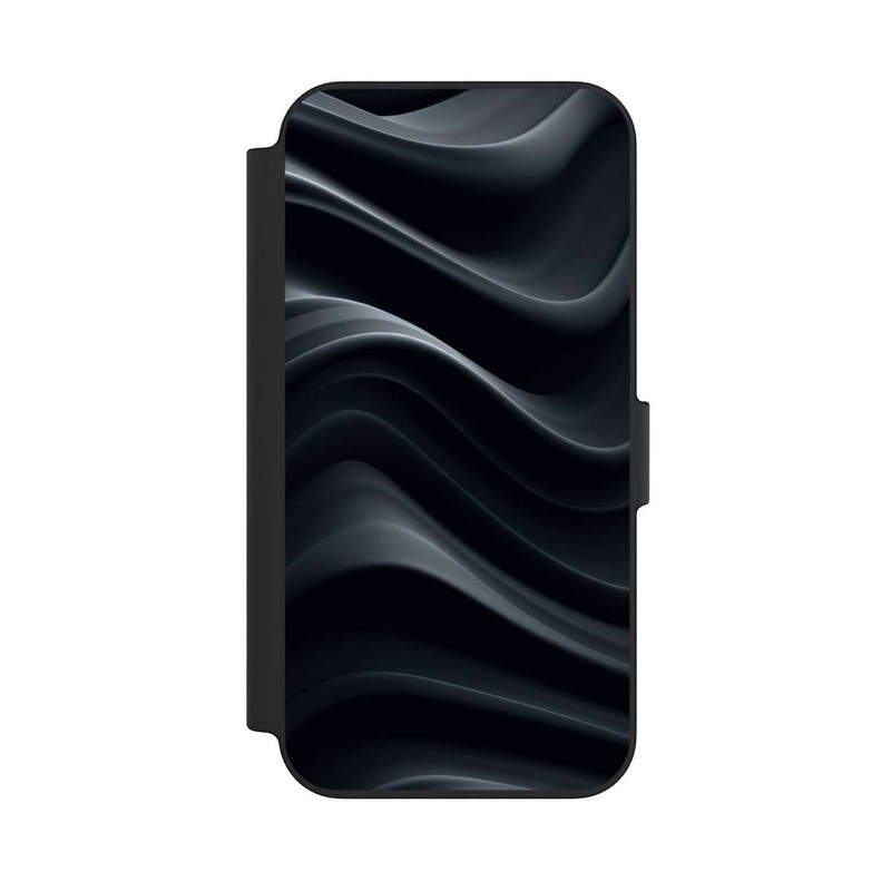 iPhone 13 NIVOflip Black Waves Texture