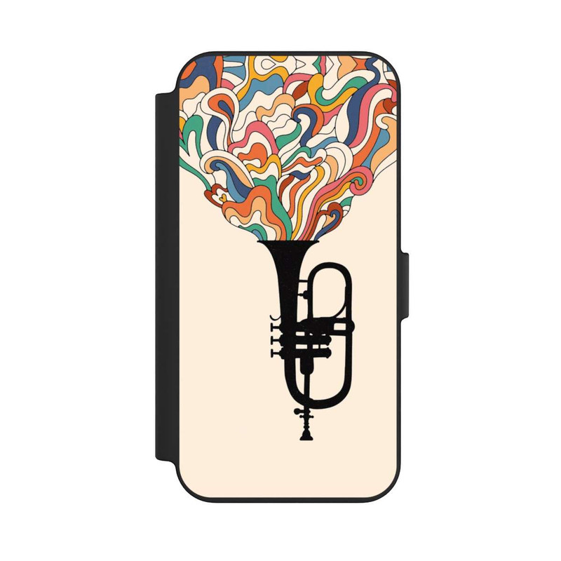 iPhone 13 NIVOflip Flügelhorn Jazz bunt