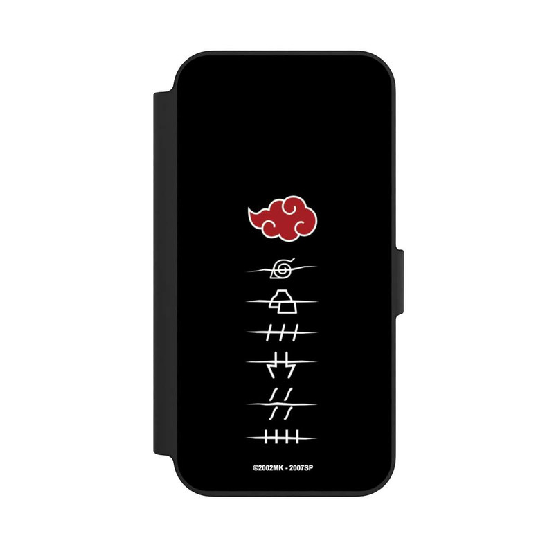 iPhone 13 NIVOflip Symboles des membres de l'Akatsuki noirs