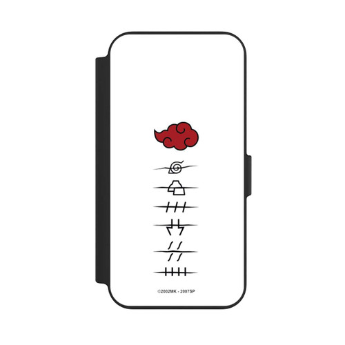 Apple iPhone 13 NIVOflip Akatsuki member symbols white