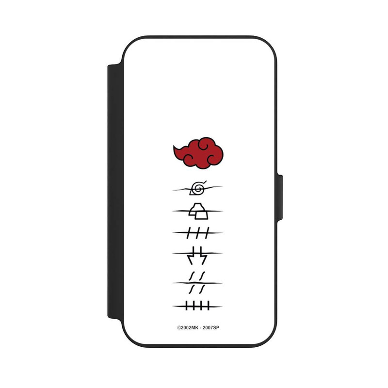 iPhone 13 NIVOflip Symboles blancs des membres d'Akatsuki