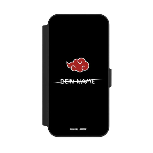 Apple iPhone 13 NIVOflip Akatsuki personalisierbar Schwarz