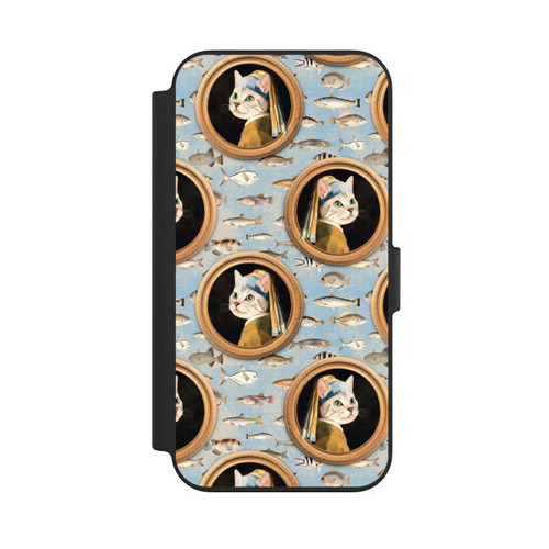 Apple iPhone 13 NIVOflip Katzen Muster