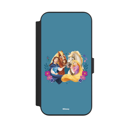 Apple iPhone 13 NIVOflip Disney Prinzessinnen Belle and Rapunzel mit Pferden