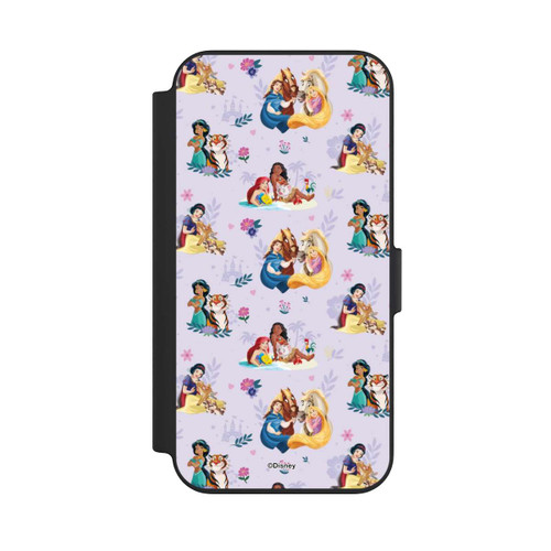Apple iPhone 13 NIVOflip Princess Floral Pattern Purple
