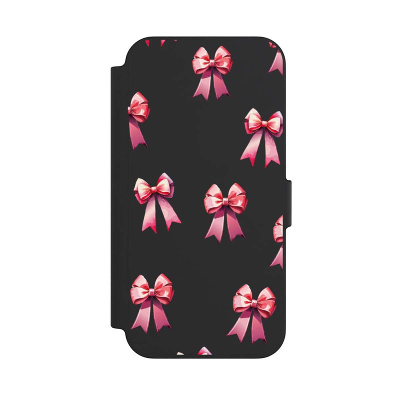 iPhone 13 NIVOflip Schleifen Muster Aquarell Pink