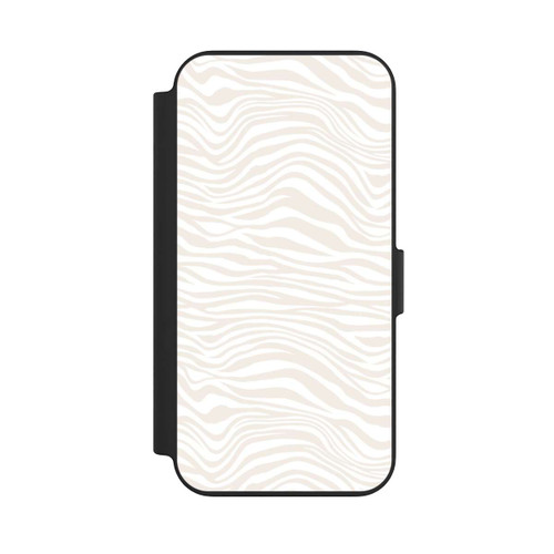Apple iPhone 13 NIVOflip Zebra Pattern Brown