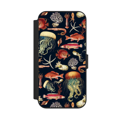 Apple iPhone 13 NIVOflip Deep Sea Fish Pattern