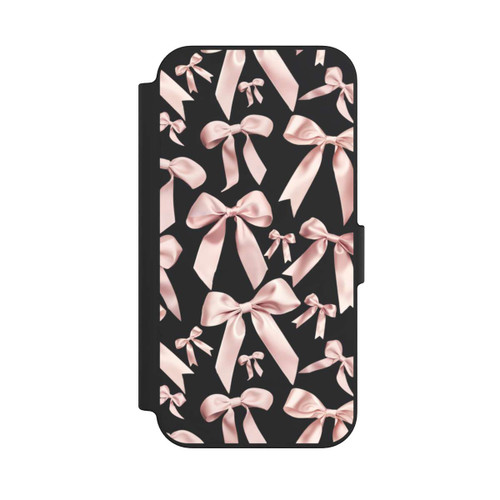 Apple iPhone 13 NIVOflip Noeuds en Satin Rose
