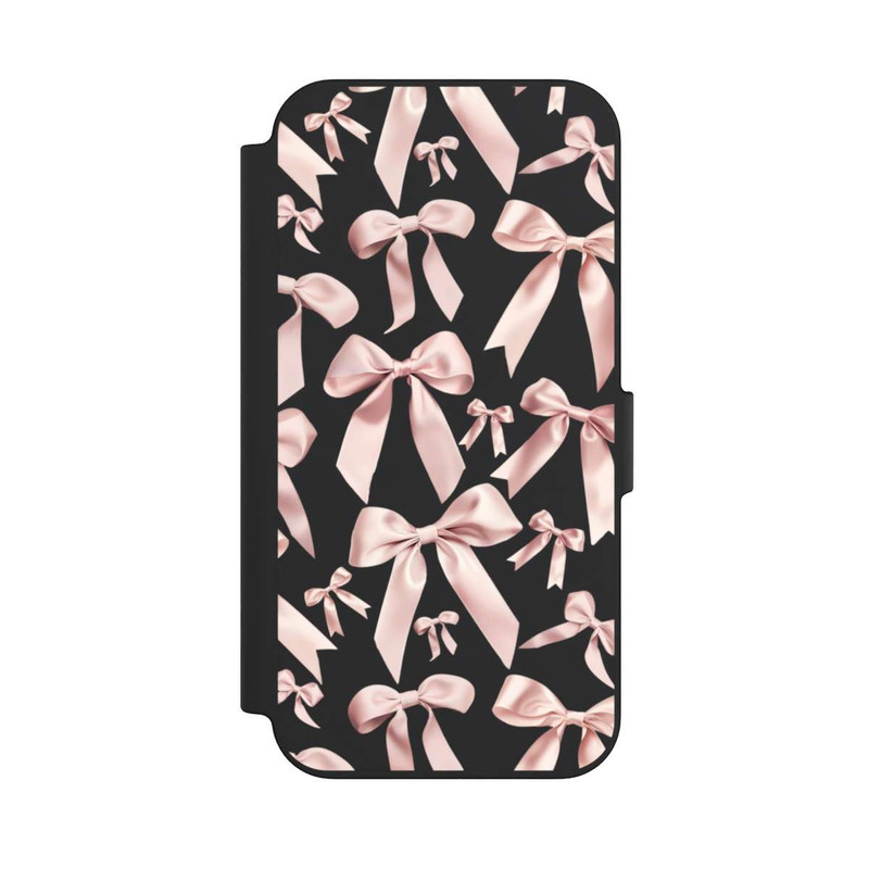 iPhone 13 NIVOflip Rosa Satinschleifen