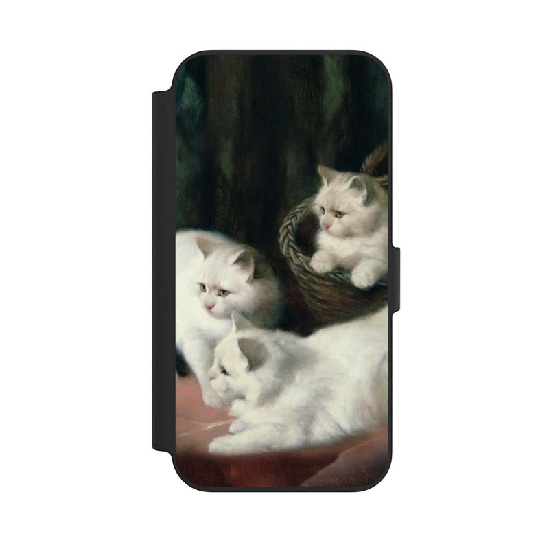 iPhone 13 NIVOflip Three White Angora Kittens