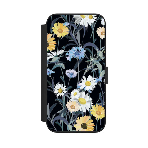 Apple iPhone 13 NIVOflip Wildflower Black