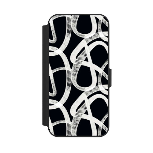 Apple iPhone 13 NIVOflip Doodles Black and White