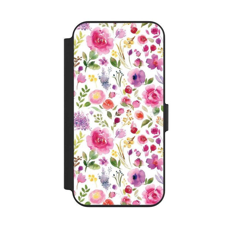 iPhone 13 NIVOflip Roses Flowers Purple