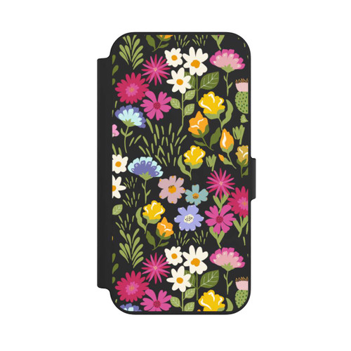 Apple iPhone 13 NIVOflip Bunte Sommerblumen Transparent